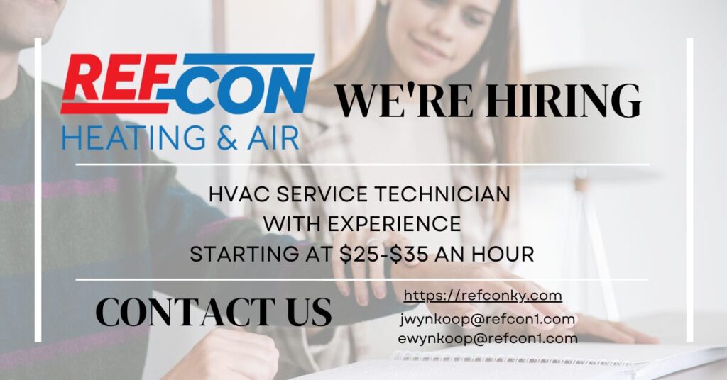 Hiring HVAC Technicians in Lexington, KY